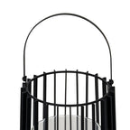 Lynk Large Lantern With Handle And Glass Candle Holder - Candle Holder - British D'sire