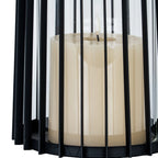 Lynk Large Lantern With Handle And Glass Candle Holder - Candle Holder - British D'sire