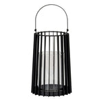 Lynk Medium Lantern With Handle And Glass Candle Holder - Candle Holder - British D'sire