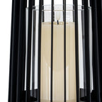 Lynk Medium Lantern With Handle And Glass Candle Holder - Candle Holder - British D'sire
