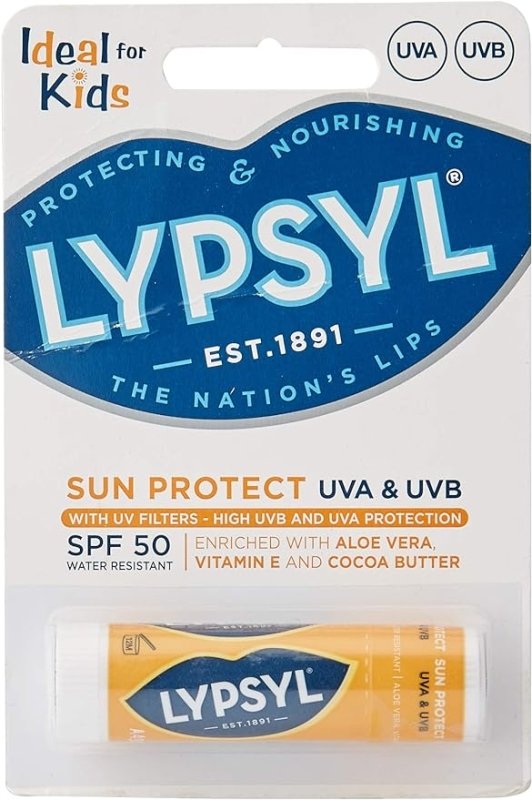 Lypsyl Sun Protect SPF50, Carded, 4.7 g - British D'sire