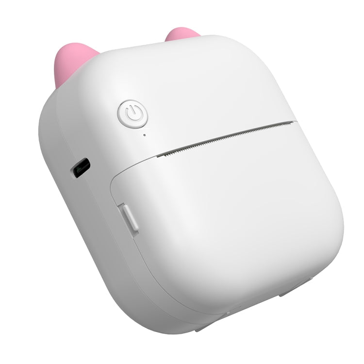 M5 Mini Cartoon Portable Bluetooth Printer Photo Thermal Printer(Pink) Secondary image