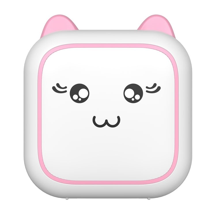 M5 Mini Cartoon Portable Bluetooth Printer Photo Thermal Printer(Pink) - British D'sire Main image