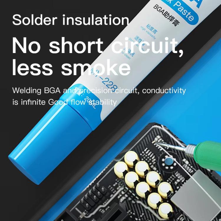 MaAnt MY - 228 Chip Cell Phone Repair Soldering BGA Flux Paste No Lead / Halogen Flux No Cleaning - British D'sire