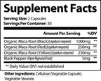 Maca Plus - Natural Extracts - British D'sire