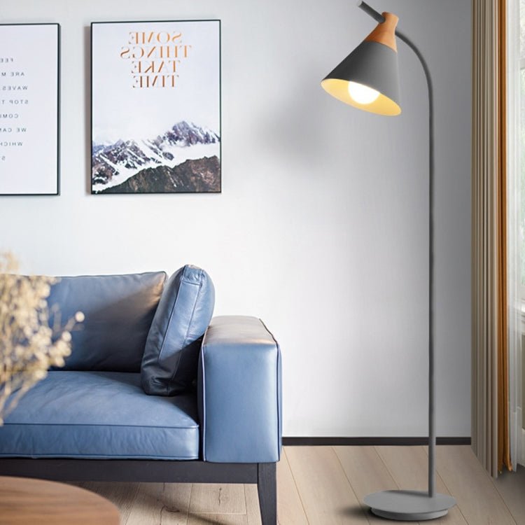 Macaron floor lamp vertical table lamp (Gray) - British D'sire