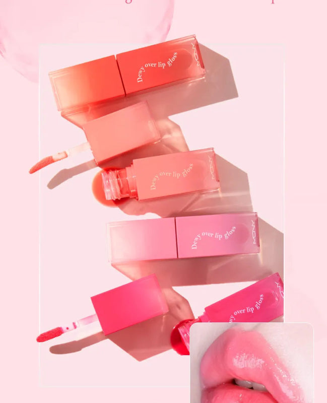 MACQUEEN - Dewy Over Lip Gloss - 6 Colors - Lip Gloss - British D'sire