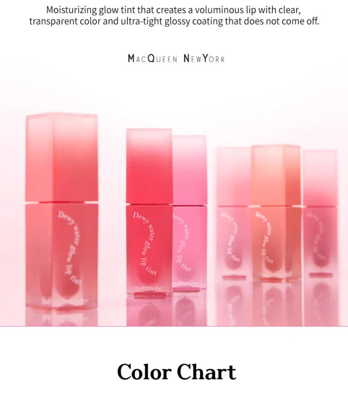 MACQUEEN - Dewy Water Glow Lip Tint - [#01 Bare Mauve] - Lip Tint - British D'sire