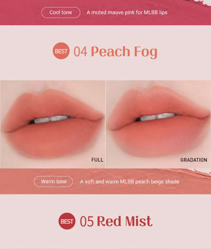 MACQUEEN - Powder Matte Lipstick - 6 Colors - Lipstick - British D'sire