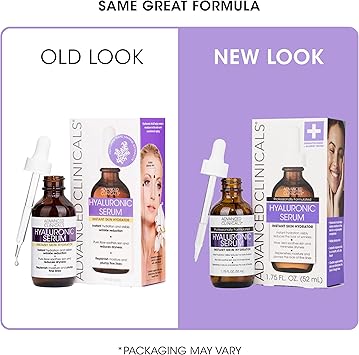 Madam Wellness Advanced Clinicals Hyaluronic Acid Face Serum, 1.7 Fl Oz – Hydrating Anti - Aging Serum for Women and Men with Hyaluronic Acid and Aloe Vera to Instantly Plump Fine Lines, Reduce Wrinkles, and Restore Skin Radiance - Facial Serum - British D'sire