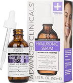 Madam Wellness Advanced Clinicals Hyaluronic Acid Face Serum, 1.7 Fl Oz – Hydrating Anti - Aging Serum for Women and Men with Hyaluronic Acid and Aloe Vera to Instantly Plump Fine Lines, Reduce Wrinkles, and Restore Skin Radiance - Facial Serum - British D'sire