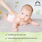 Madam Wellness Amazon Brand – Mama Bear Fresh Lightly Fragranced Baby Wipes, 1008 Count (18 Packs of 56) | Hypoallergenic & Dermatologically Tested | Gentle Wipes for Sensitive Baby Skin | Infused with Soothing Ingredients for Everyday Hygiene - Baby Wipes - British D'sire