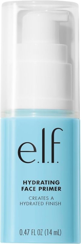 Madam Wellness e.l.f. Hydrating Face Primer, 0.47 Oz | Lightweight, Long - Lasting, Creamy Formula | Infused with Vitamin E | Smooths, Fills Pores & Fine Lines | Natural Matte Finish for All Skin Types - Face Primer - British D'sire Main image