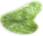 Madam Wellness GlowEase Jade Roller & Gua Sha Massage Set – Natural Green Stone Beauty Tools for Face, Neck & Body | Eye Puffiness Treatment, Skin Tightening, Anti - Aging Lymphatic Drainage | Reduce Wrinkles & Rejuvenate Complexion - Jade Roller - British D'sire
