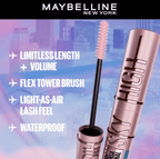 Madam Wellness Maybelline Lash Sensational Sky High Mascara 01 Black | Volumizing & Lengthening | Flake - Free Formula | Enriched with Bamboo Extract | Smudge - Proof | For All - Day Wear | Ideal for All Lash Types - Mascara - British D'sire