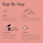 Madam Wellness Mylee The Full Works Gel Nail Polish LED Lamp Kit | 8 MYGEL Spring/Summer Colours, Top & Base Coat, Prep & Wipe, Gel Remover | PRO Salon Series Convex Curing Lamp (Black) | Perfect for At - Home Manicure Enthusiasts - Gel Nail Polish LED Lamp Kit - British D'sire
