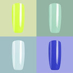 Madam Wellness Mylee The Full Works Gel Nail Polish LED Lamp Kit | 8 MYGEL Spring/Summer Colours, Top & Base Coat, Prep & Wipe, Gel Remover | PRO Salon Series Convex Curing Lamp (Black) | Perfect for At - Home Manicure Enthusiasts - Gel Nail Polish LED Lamp Kit - British D'sire