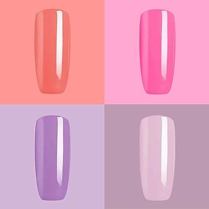 Madam Wellness Gel Nail Polish Kit with Professional Curing Tool – 8 MYGEL Spring/Summer Colours, Base & Gloss Finish Coat, Prep & Wipe, Gel Remover | Mylee PRO Convex Curing Tool (Black) | At-Home Manicure Set Secondary image