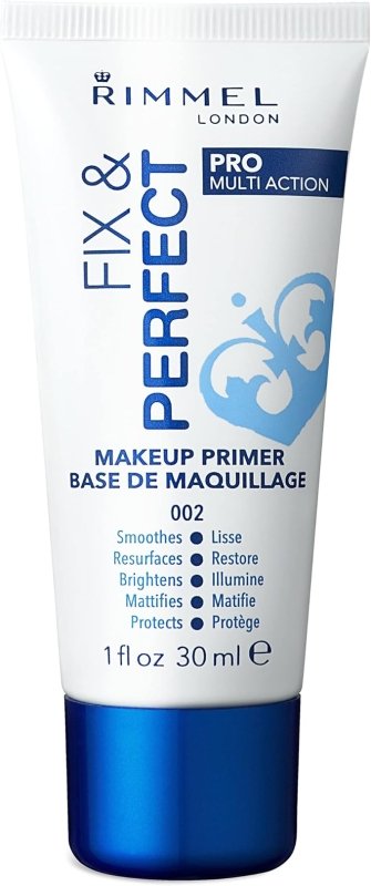 Madam Wellness Rimmel Fix & Perfect Makeup Primer | 30ml | Lightweight, Smoothing & Pore - Minimizing Face Primer | Hydrating & Long - Lasting Formula for All Skin Types | Creates a Flawless Base for Makeup Application - Makeup Primer - British D'sire Main image