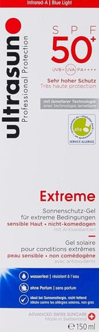 Madam Wellness Ultrasun Extreme SPF50+ Sun Lotion – 150ml High - Protection Formula for Very Sensitive Skin | Broad Spectrum UVA/UVB Defense | Non - Greasy, Water - Resistant Lotion with Long - Lasting Hydration & Antioxidants - Sunscreen - British D'sire