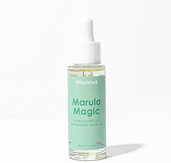 Madam Wellness WildMint Marula Magic Natural Face Oil, 30ml | Softening & Healing Formula for Sensitive, Dry, Mature & Menopause Skin | Infused with Marula Oil to Reduce Redness & Irritation | Vegan & Cruelty - Free UK Skincare - Face Oil - British D'sire