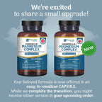 Magnesium Glycinate Complex 4 in 1 - 1866mg per serving | Precise 404mg Elemental Magnesium dose | Added Magnesium Glycinate, Citrate, Malate & Taurate | 90 Vegan Capsules - by Prowise - Capsules - British D'sire