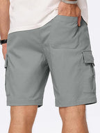 Maia Men’s Casual Summer Running Shorts – Athletic Cargo Shorts with Pockets | Lightweight Gym Sweat Shorts for Workouts & Outdoor Activities | Comfortable Fit for Active Lifestyles - Shorts - British D'sire