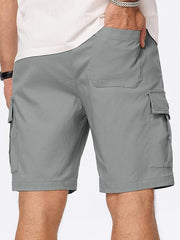 Maia Men’s Casual Summer Running Shorts – Athletic Cargo Shorts with Pockets | Lightweight Gym Sweat Shorts for Workouts & Outdoor Activities | Comfortable Fit for Active Lifestyles - Shorts - British D'sire