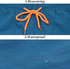 Maia Men’s Waterproof Quick Dry Swim Trunks – Surfing Board Shorts Beach Pants for Swimming | Lightweight and Comfortable Activewear for Summer Activities and Water Sports - Beach Pants - British D'sire