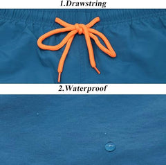 Maia Men’s Waterproof Quick Dry Swim Trunks – Surfing Board Shorts Beach Pants for Swimming | Lightweight and Comfortable Activewear for Summer Activities and Water Sports - Beach Pants - British D'sire