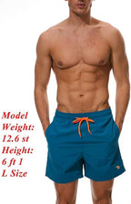 Maia Men’s Waterproof Quick Dry Swim Trunks – Surfing Board Shorts Beach Pants for Swimming | Lightweight and Comfortable Activewear for Summer Activities and Water Sports - Beach Pants - British D'sire