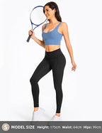 Maia Women's High Waisted Yoga Pants – Tummy Control Workout Leggings with Pockets | Comfortable and Stretchy Activewear for Yoga, Running, Gym, or Lounging | Lightweight, Breathable, and Supportive Design for Everyday Use - yoga leggins - British D'sire