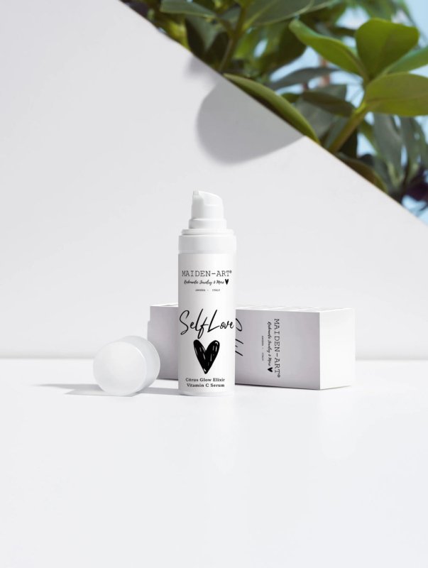 Maiden Art - Citrus Glow Elixir Vitamin C Serum(30ml) –2% Natural Vitamin C, Ferulic Acid, Sea-Buckthorn, Hyaluronic Acid, For Nourished Revitalize skin with youthful, radiant glow-For All Skin Types - vitamin c serum - British D'sire