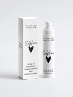 Maiden Art - Glow & Nourish: Niacinamide Gel Moisturiser - 50ml | Vegan -Hydrating Gel with 5% Niacinamide, Vitamin B3 Ginkgo Leaf Extract | Get Youthful, Even-Toned Skin! - Niacinamide Gel Moisturiser - British D'sire