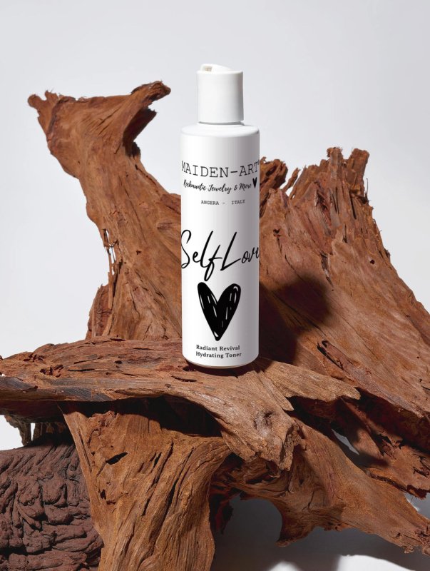 Maiden Art - Hydrating Toner -Radiant Revival-Rose Water & Hyaluronic Acid-Balances pH, Reduces Dryness-Fragrance & Gluten-Free -All-Natural Ingredients-For All Skin Types - Hydrating Toner - British D'sire