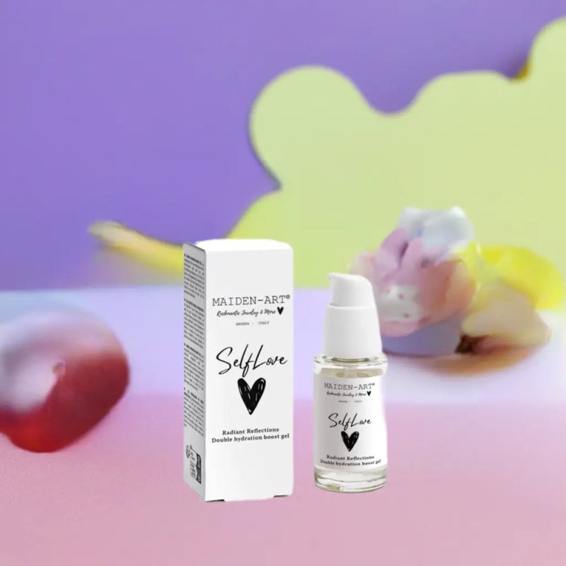 Maiden Art - Hydration Boost: Radiant Reflections - 30ml - Double Hydration-Boost Gel - Enriched with Hyaluronic Acid, Aloe Juice, White Tea, and Sage- All skin types- For daily skincare routine! - Double Hydration Boost Gel - British D'sire