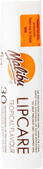 Malibu Duo Pack Sun Protection Face Cream and Lip Balm SPF 30 Water Resistant - British D'sire