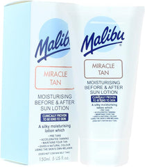 Malibu Sun Miracle Tan, Before and After Sun Lotion, Moisturising, 150ml - British D'sire