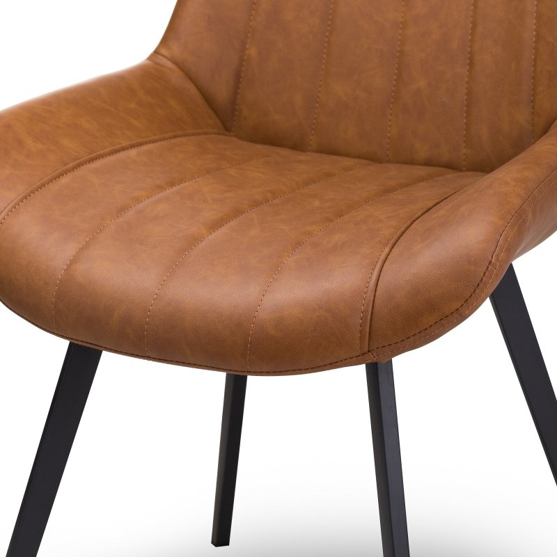 Malmo Tan Dining Chair - Chairs - British D'sire