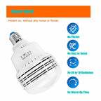 MANTOO PGL45 45W 230V 5500K 5460LM LED Light Bulb for Photography Lighting - British D'sire