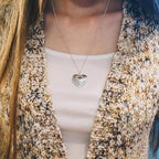 Mara Philip Jones Silver Plated Heart Locket - Necklaces & Pendants - British D'sire