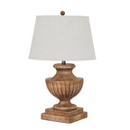 Marbelle Table Lamp With Edged Linen Shade - Lamps - British D'sire