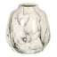 Marble Effect Olpe Vase - White Ceramic Decorative Vase - Vases - British D'sire
