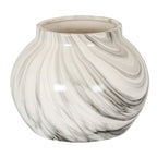Marble Effect Planter Decorative Home Accessory - Plant Pot - British D'sire