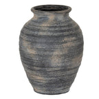 Marra Large Olpe Vase - Neutral Ceramic Decorative Vase - Vases - British D'sire