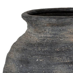Marra Medium Olpe Vase - Grey Ceramic Decorative Vase - Vases - British D'sire