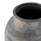 Marra Medium Olpe Vase - Grey Ceramic Decorative Vase - Vases - British D'sire
