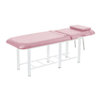 Massage Bed for Physical Therapy Spa Facial with Adjustable Backrest, Pink - Massage Bed - British D'sire