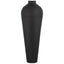 Matt Black Large Hammered Vase With Lid - Matt Black Decorative Vase - Vases - British D'sire
