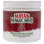 Mayan Magic Mud - Powerful Deep Pore Cleansing Sodium Bentonite Clay for Unisex - 16 oz Cleanser - Cleanser - British D'sire